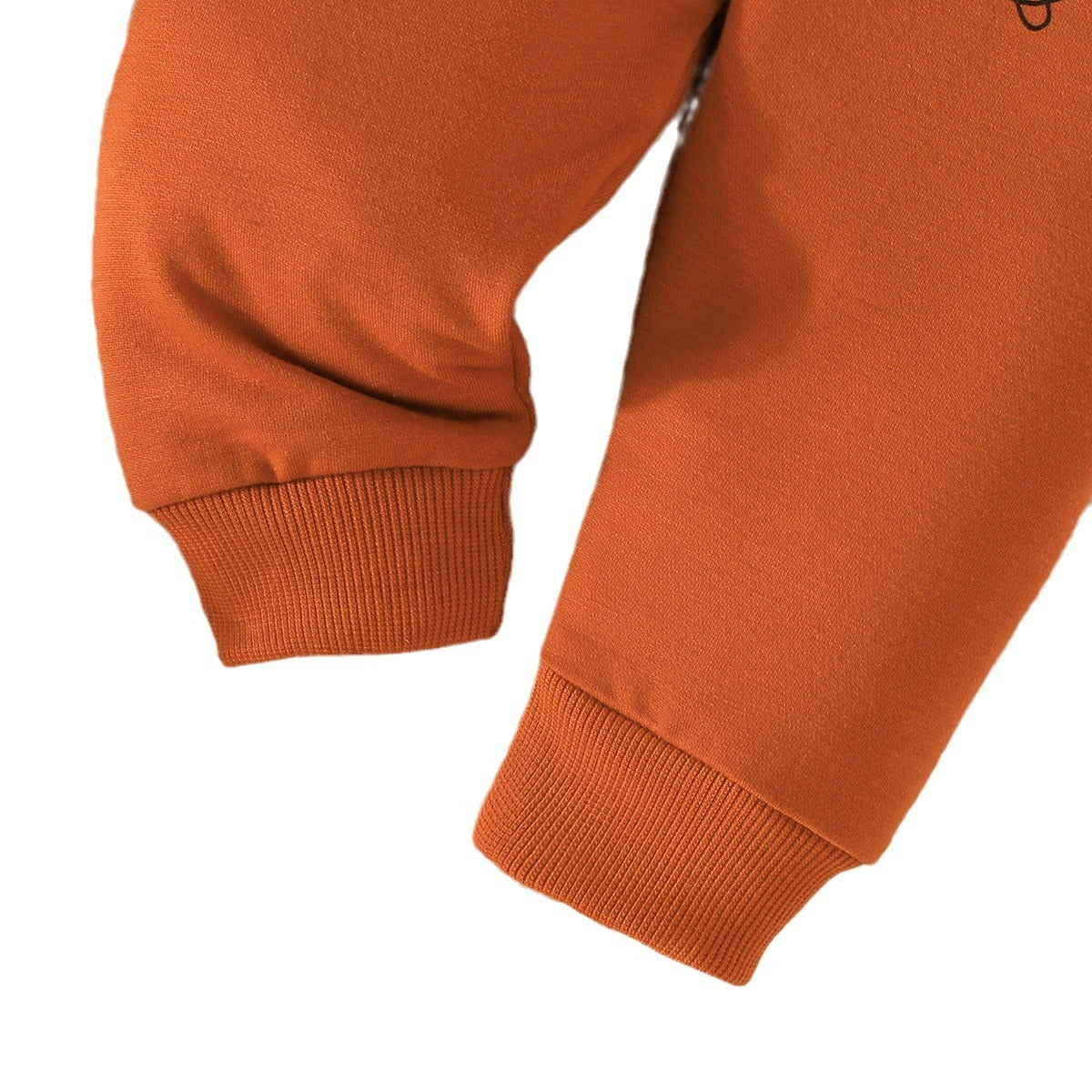 Casual Long Sleeve Hooded Baby Suit