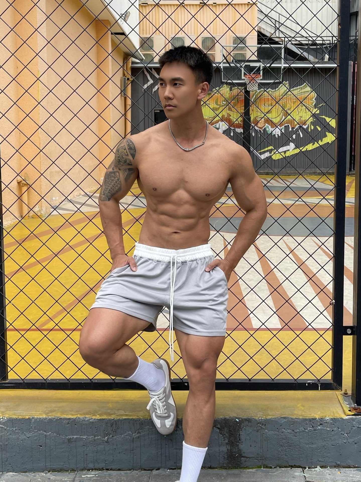 Quick-Drying Breathable Muscle Workout Shorts