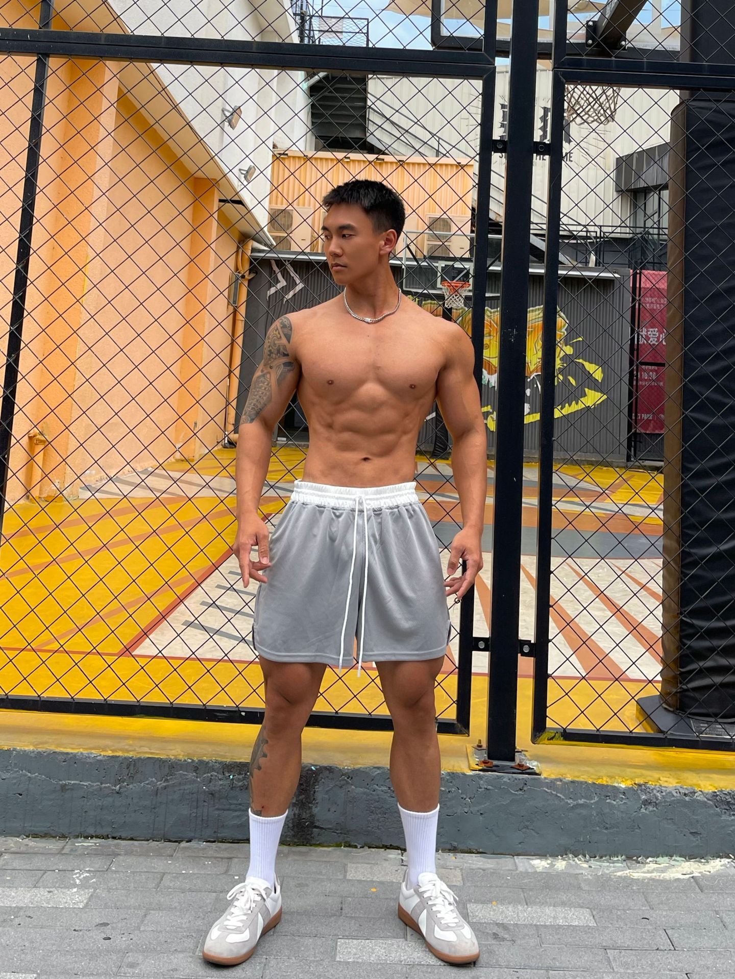 Quick-Drying Breathable Muscle Workout Shorts