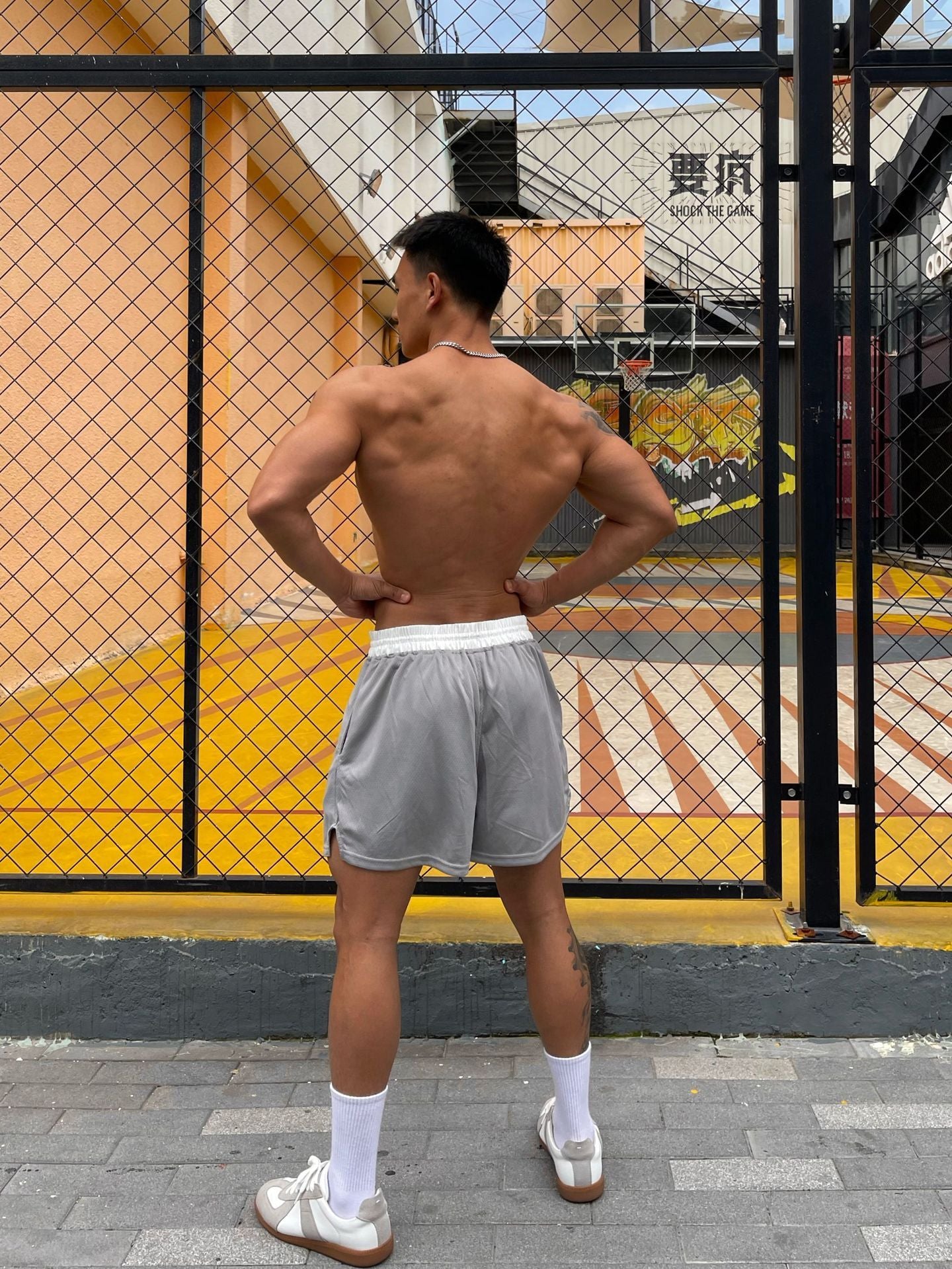 Quick-Drying Breathable Muscle Workout Shorts
