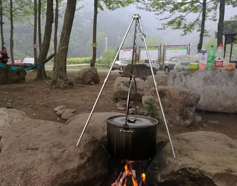 Aluminum Alloy Outdoor Hanging Tripod