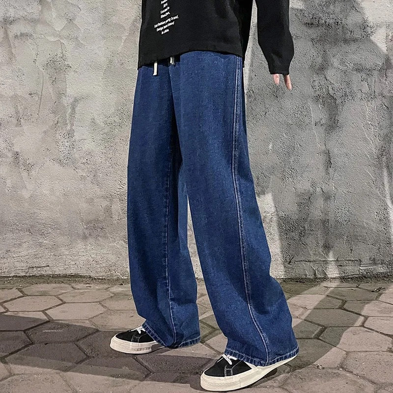 Men's Straight Loose Jeans
