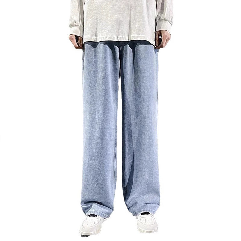 Men's Straight Loose Jeans
