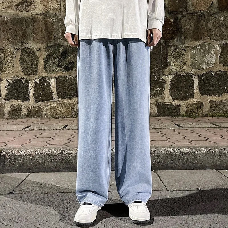 Men's Straight Loose Jeans