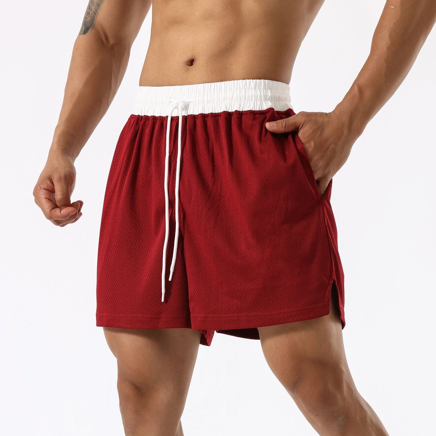 Quick-Drying Breathable Muscle Workout Shorts