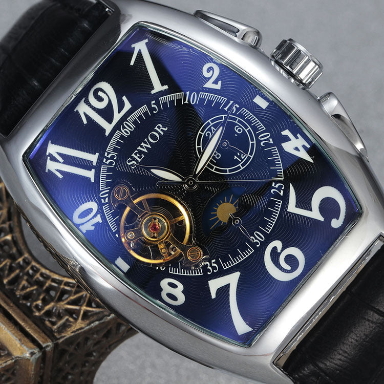Full Automatic Men Tourbillon Stars Watch