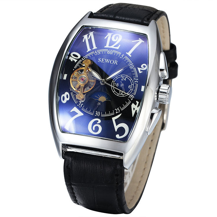 Full Automatic Men Tourbillon Stars Watch
