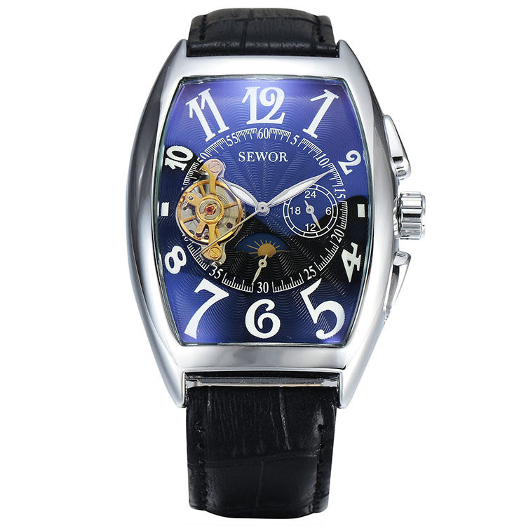 Full Automatic Men Tourbillon Stars Watch