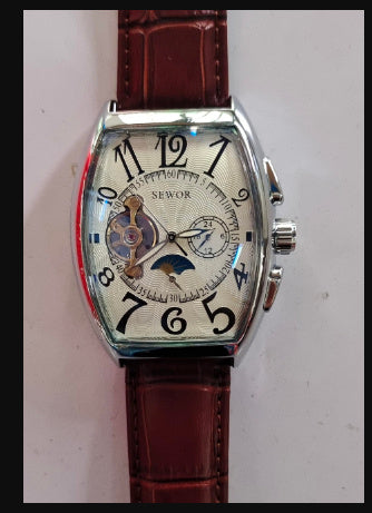 Full Automatic Men Tourbillon Stars Watch